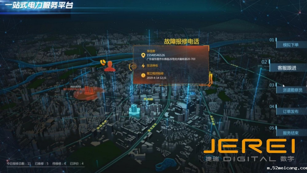 某电力集团数字孪生电力服务平台