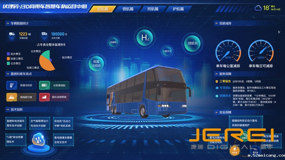 某汽车企业智慧车队运营中心